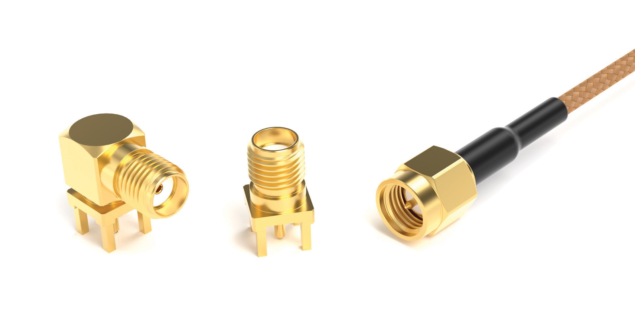 SMA 50 Ohm RF Connectors and Cables Samtec DigiKey